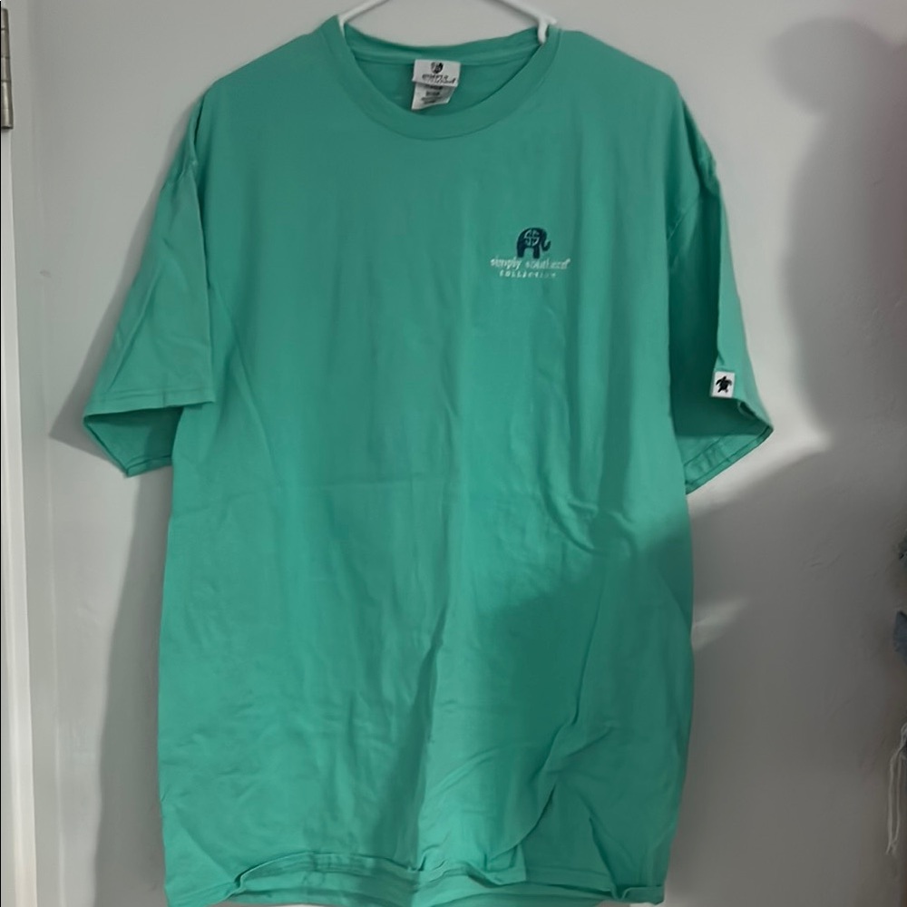 Simply Southern Green Short Sleeve Tee